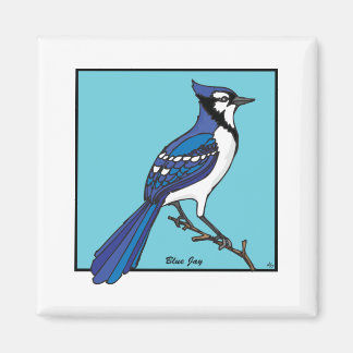 BLUE JAY MAGNET