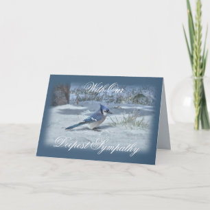 Blue Jay Navy edges- customise any occasion Card