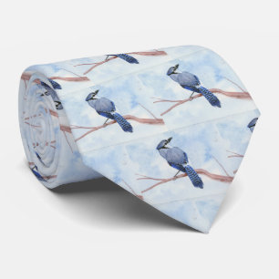 Blue Jay Neck Tie