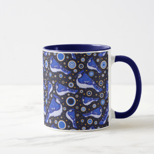 Blue Jay Pattern Mug