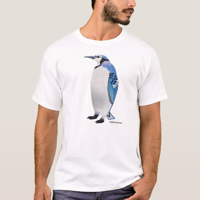Blue Jay Penguin T-Shirt (Front)