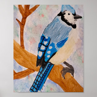 Blue Jay Poster