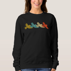 Blue Jay Retro Vintage Sweatshirt