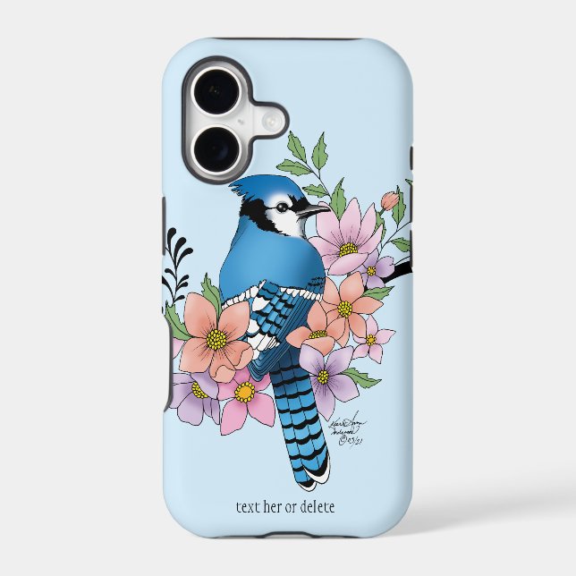Blue Jay Spring Flowers (Back)