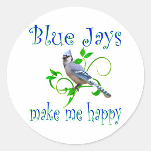 Blue Jays Classic Round Sticker