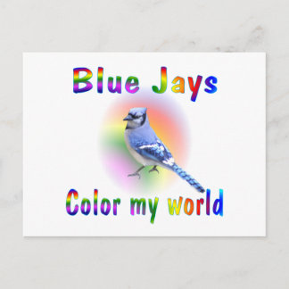 Blue Jays Colour My World Postcard