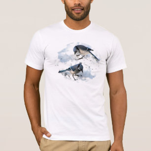 Blue Jays in Snow T-Shirt