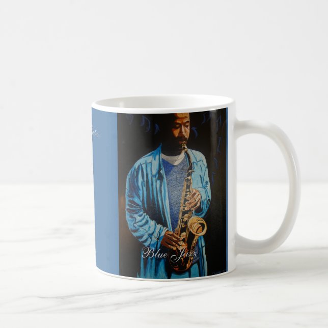 Blue Jazz Coffee Mug (Right)