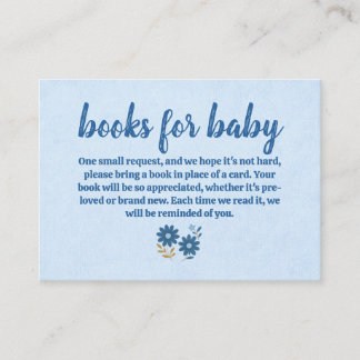 Blue Jean Baby Books for Baby Business Card