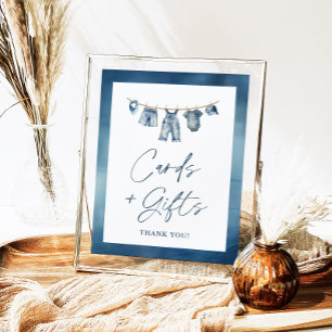 Blue Jean Baby Cards & Gifts Sign