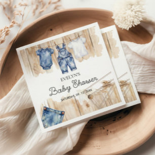 Blue Jean Denim Napkin