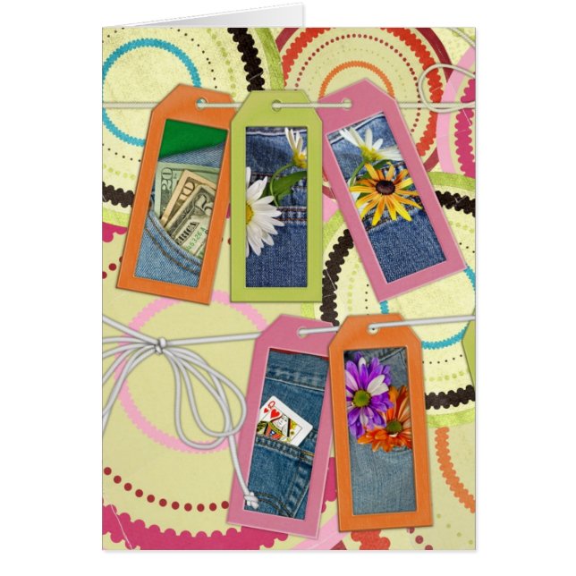 blue jean pockets (Front)