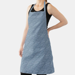 Blue Jeans Denim Fabric Look Apron