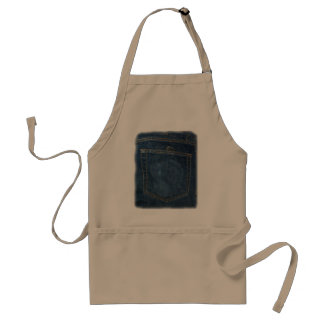 Blue Jeans Denim Pocket Standard Apron