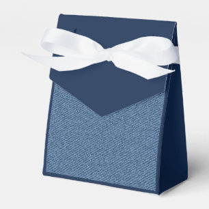 Blue jeans dust, jeans denim texture. favour box