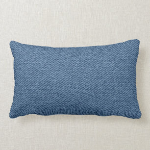 Blue jeans dust, jeans denim texture. lumbar cushion