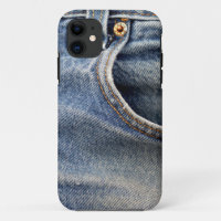 Blue Jeans iPhone 5/5S, Barely There