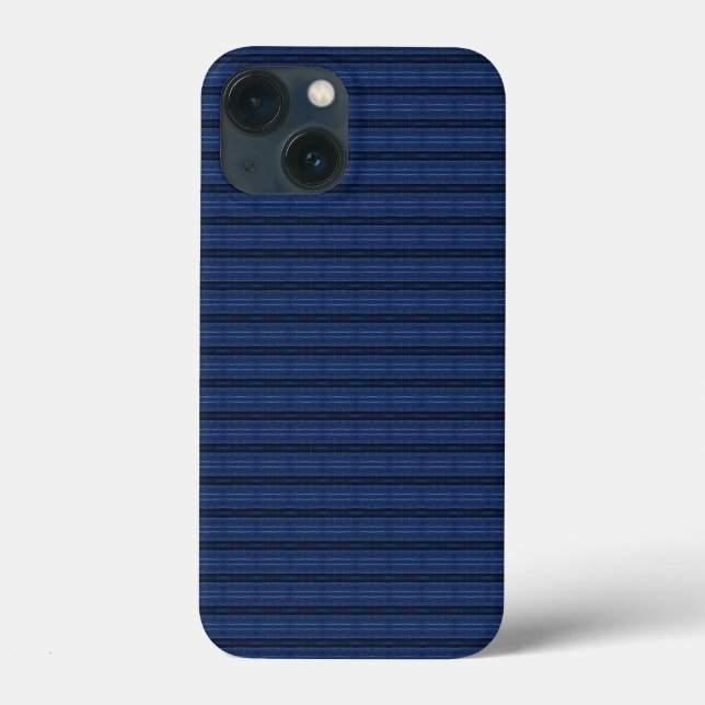 blue jeans pattern Case-Mate iPhone case (Back)