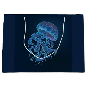 Blue Jellyfish Gift Bag