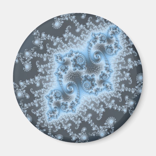 Blue Jellyfish Magnet (Front)