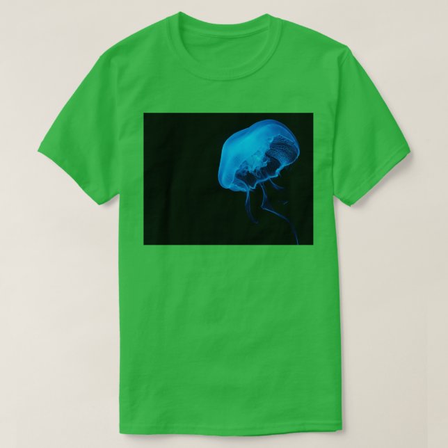 Blue Jellyfish Solo T-Shirt (Design Front)