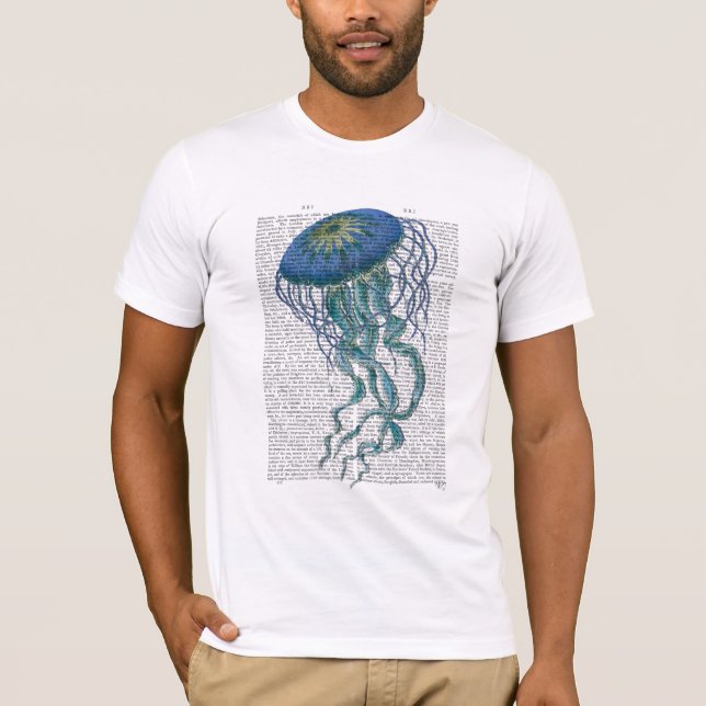 Blue Jellyfish T-Shirt (Front)