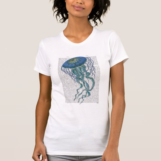 Blue Jellyfish T-Shirt (Front)