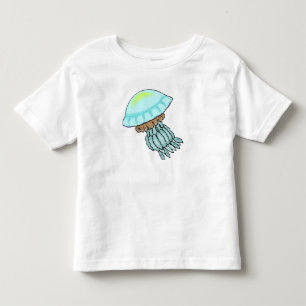 Blue Jellyfish Toddler T-Shirt