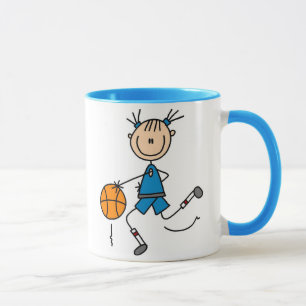 Blue Jersey Basketball Mug