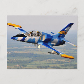 BLUE JET POSTCARD