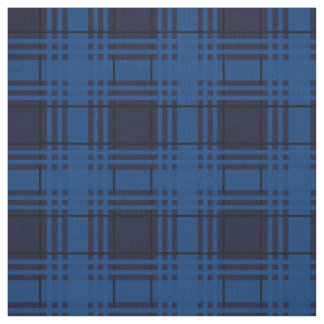 Blue Jewel Tartan Fabric
