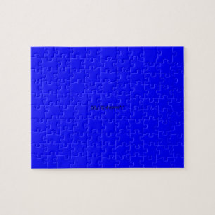 blue jigsaw puzzle