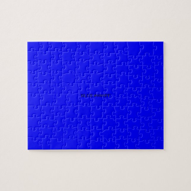 blue jigsaw puzzle (Horizontal)