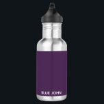Blue John purple colour name 532 Ml Water Bottle<br><div class="desc">Blue John purple colour name</div>