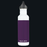 Blue John purple colour name 710 Ml Water Bottle<br><div class="desc">Blue John purple colour name</div>