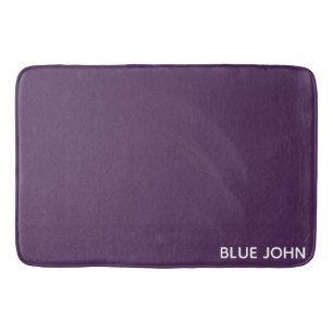 Blue John purple colour name Bath Mat