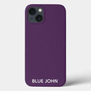 Blue John purple colour name Case-Mate iPhone Case