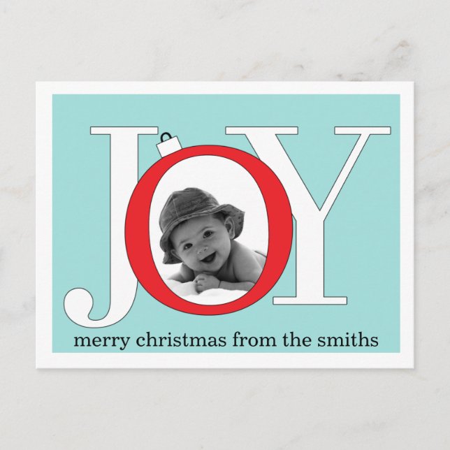 Blue Joy Postcard (Front)
