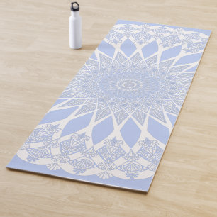 Blue Juniper Berry Tristyns Mandala Yoga Mat