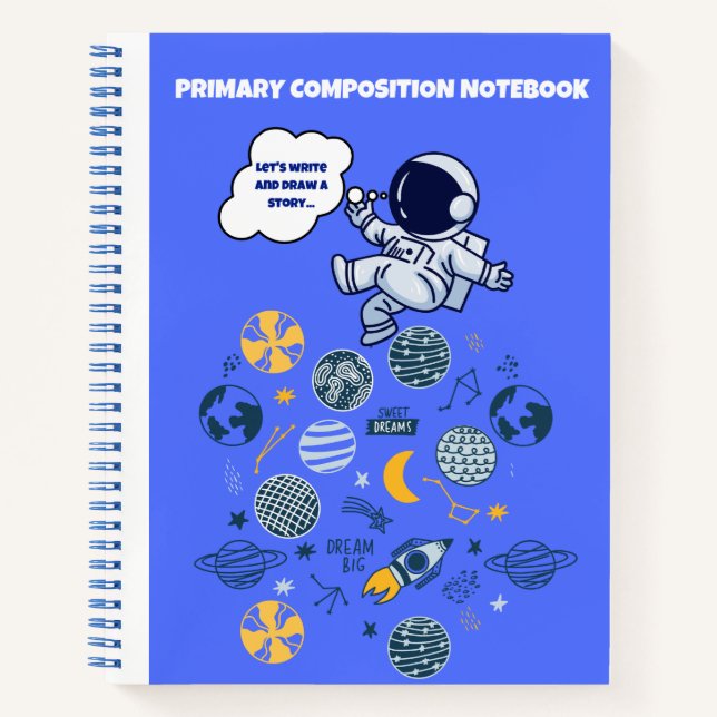 BLUE KIDS PRIMARY COMPOSITION  NOTEBOOK (Front)