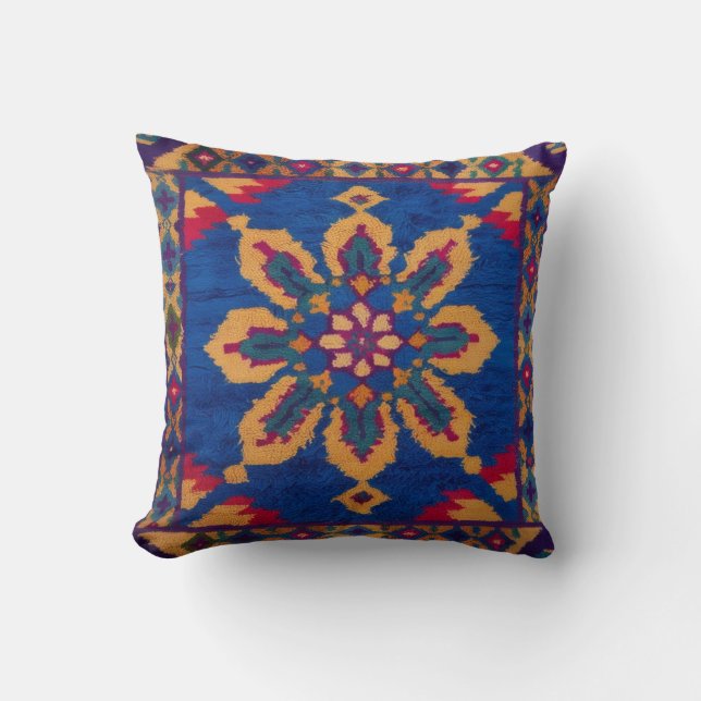 Blue Kilim Pillows USA: Crafted for American Homes (Front)