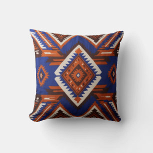 "Blue Kilim Throw Pillows: The Perfect Boho Accent Cushion