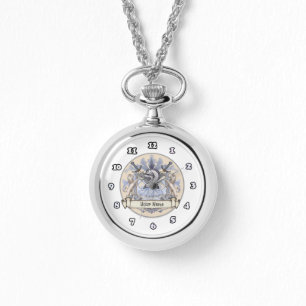 Blue Knight Family Crest Surname Watch