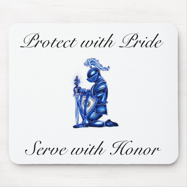 Blue Knight mouse pads (Front)