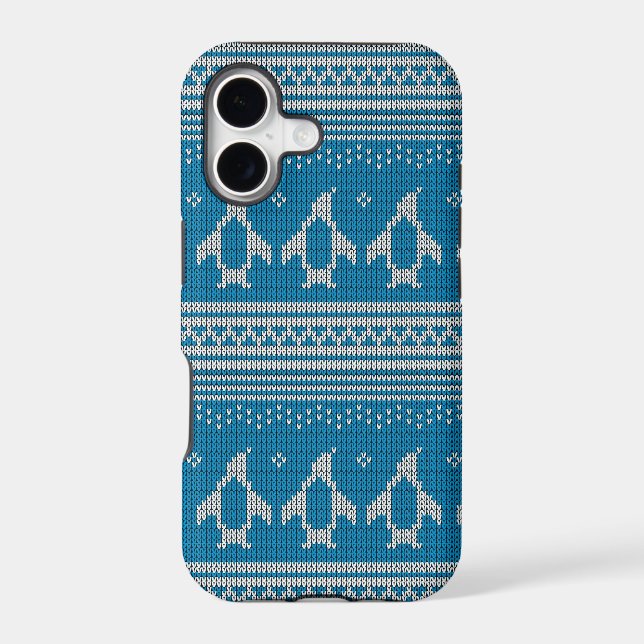 Blue Knitted Background (Back)
