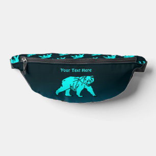 Blue Kodiak Bear Bum Bags