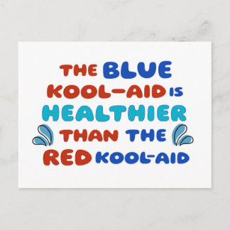 Blue Kool Aid POSTCARD