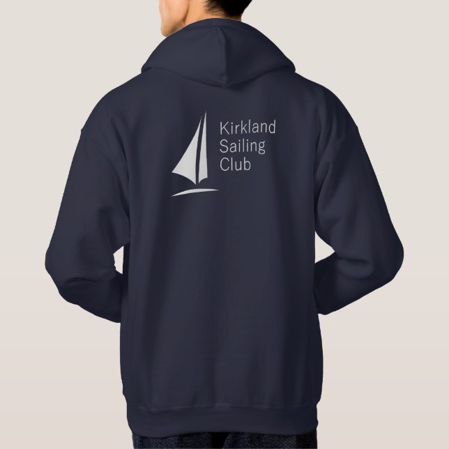 Blue KSC Logo Hoodie (Back)