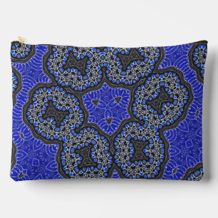 Blue Lace Accessory Pouch