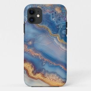 Blue Lace Agate iPhone 11 Case